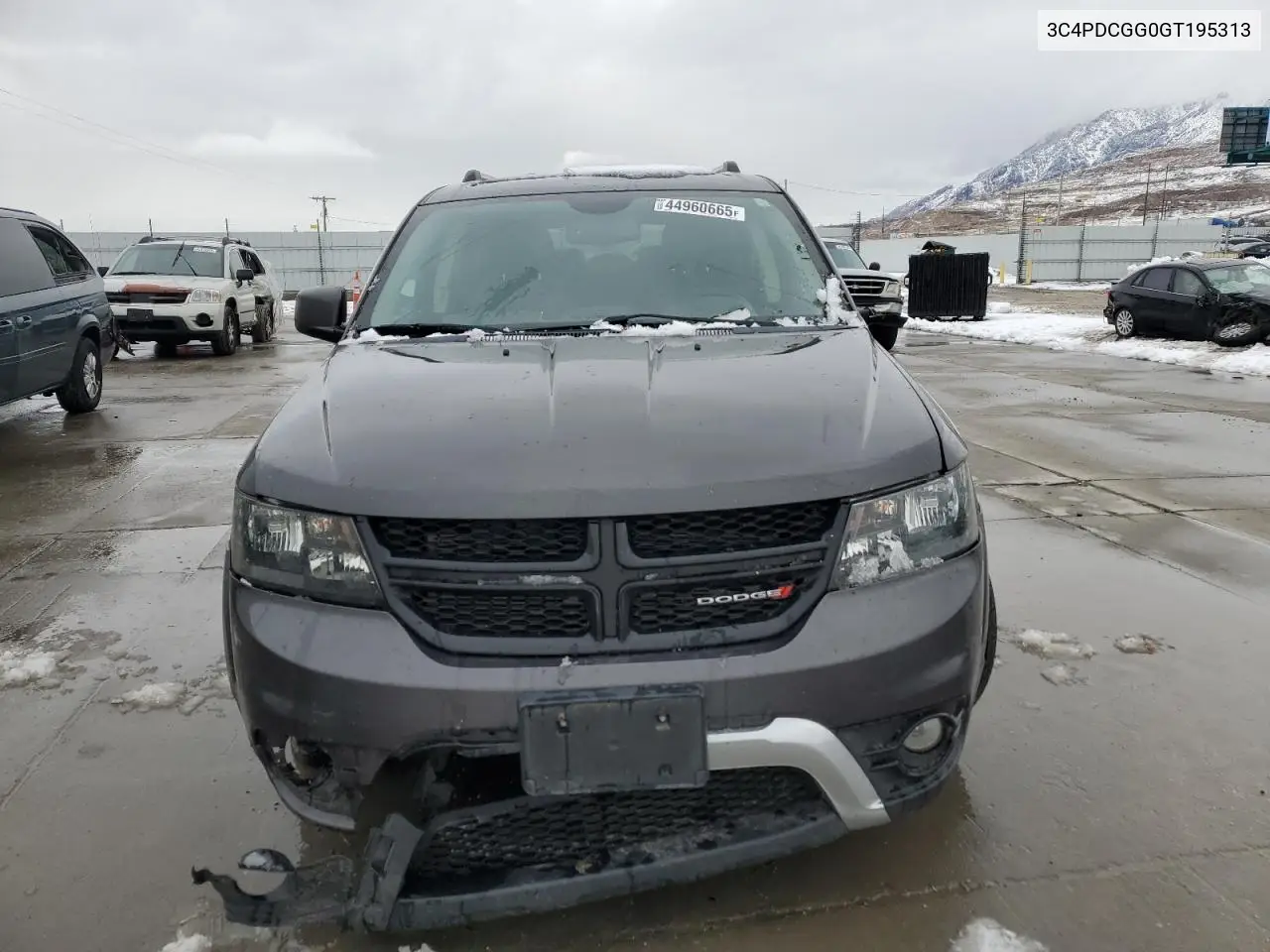 2016 Dodge Journey Crossroad VIN: 3C4PDCGG0GT195313 Lot: 44960665