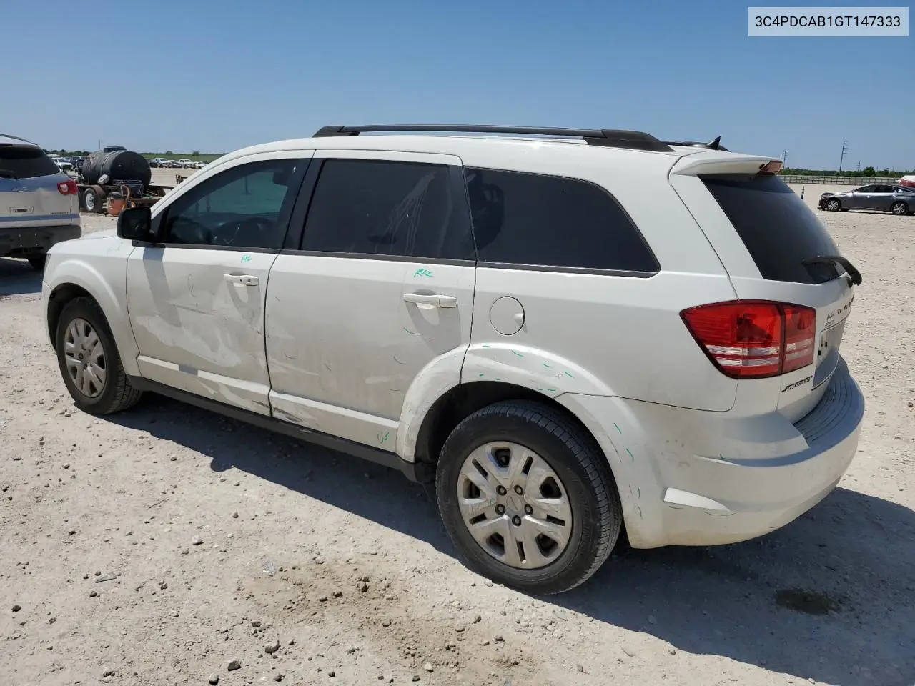 2016 Dodge Journey Se VIN: 3C4PDCAB1GT147333 Lot: 52094075