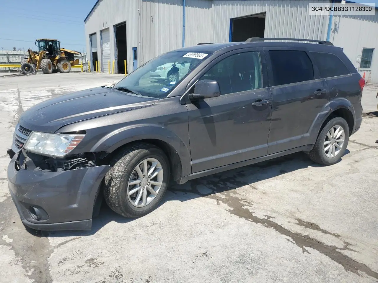 2016 Dodge Journey Sxt VIN: 3C4PDCBB3GT128300 Lot: 56969505