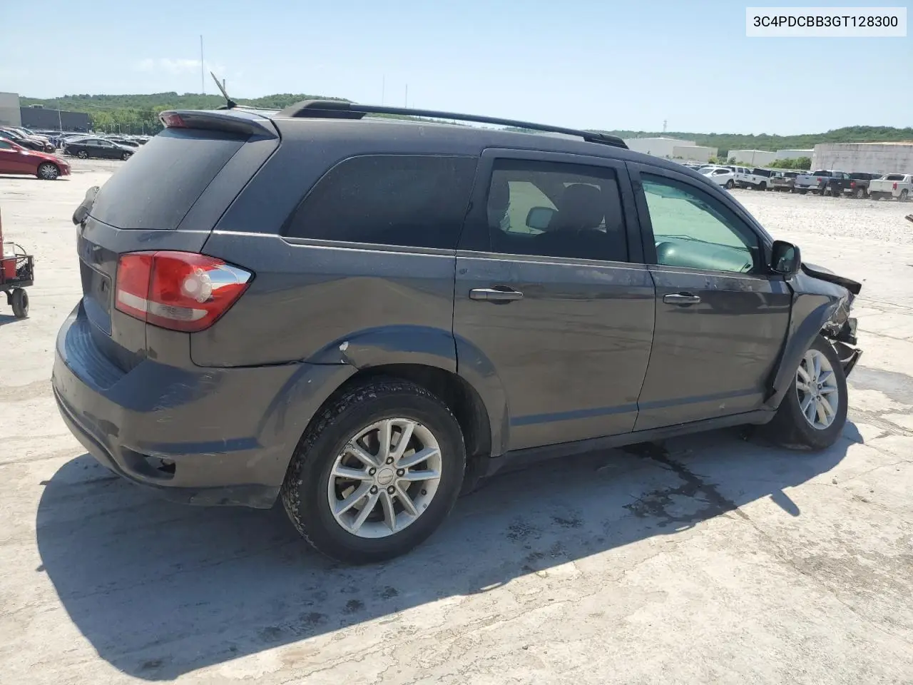 2016 Dodge Journey Sxt VIN: 3C4PDCBB3GT128300 Lot: 56969505
