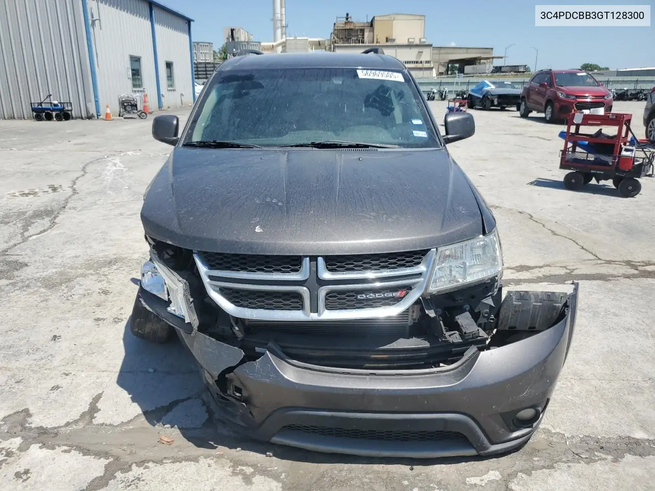 2016 Dodge Journey Sxt VIN: 3C4PDCBB3GT128300 Lot: 56969505