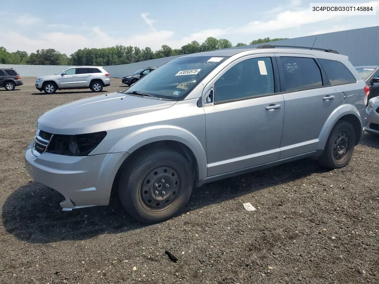2016 Dodge Journey Sxt VIN: 3C4PDCBG3GT145884 Lot: 63050575
