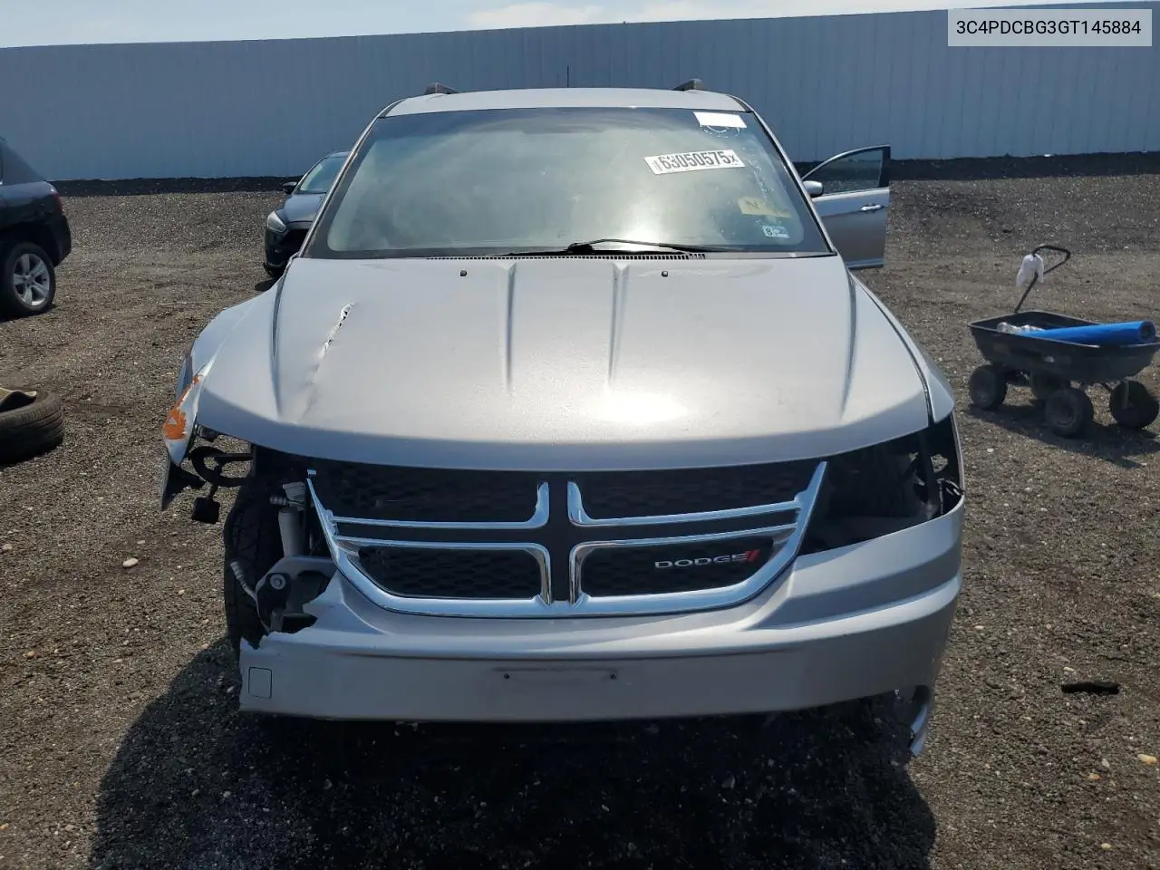 2016 Dodge Journey Sxt VIN: 3C4PDCBG3GT145884 Lot: 63050575
