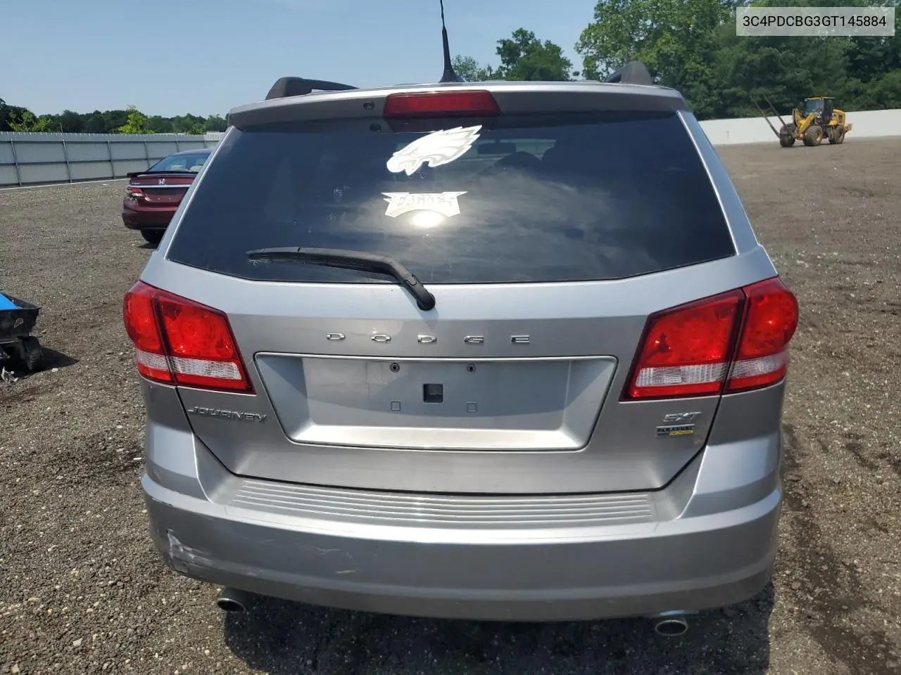 2016 Dodge Journey Sxt VIN: 3C4PDCBG3GT145884 Lot: 63050575