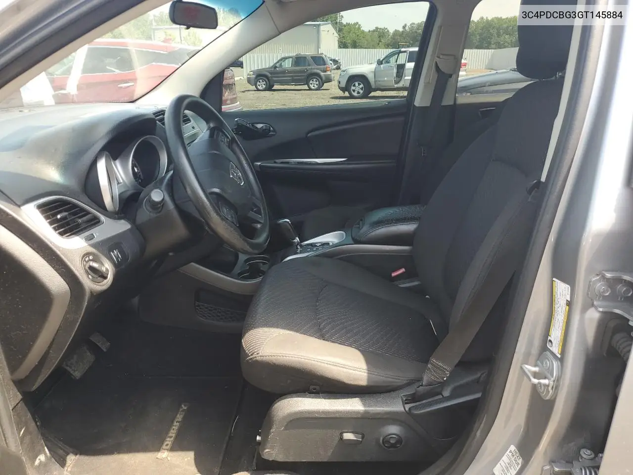 2016 Dodge Journey Sxt VIN: 3C4PDCBG3GT145884 Lot: 63050575