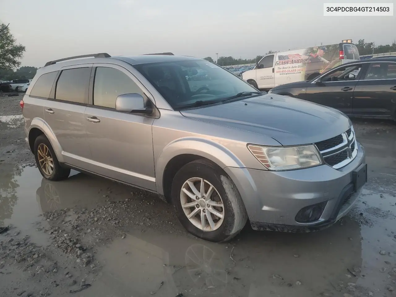 2016 Dodge Journey Sxt VIN: 3C4PDCBG4GT214503 Lot: 65735435