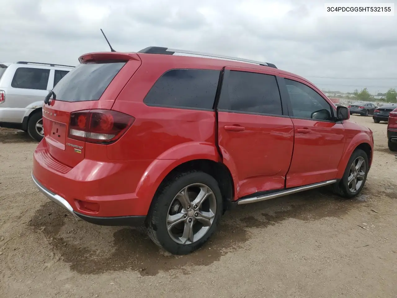 2017 Dodge Journey Crossroad VIN: 3C4PDCGG5HT532155 Lot: 56213095