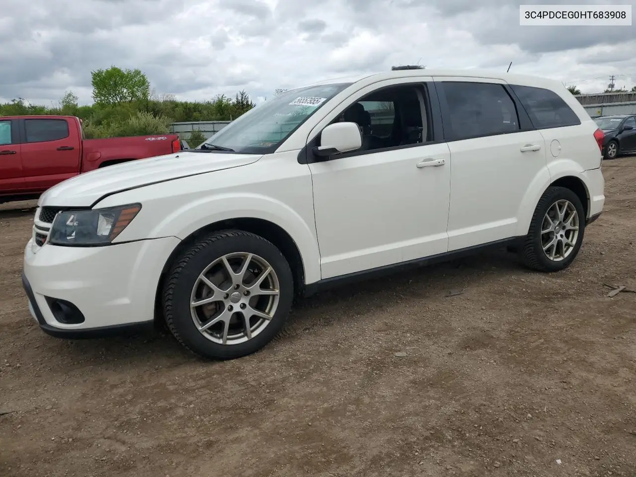 2017 Dodge Journey Gt VIN: 3C4PDCEG0HT683908 Lot: 56557955