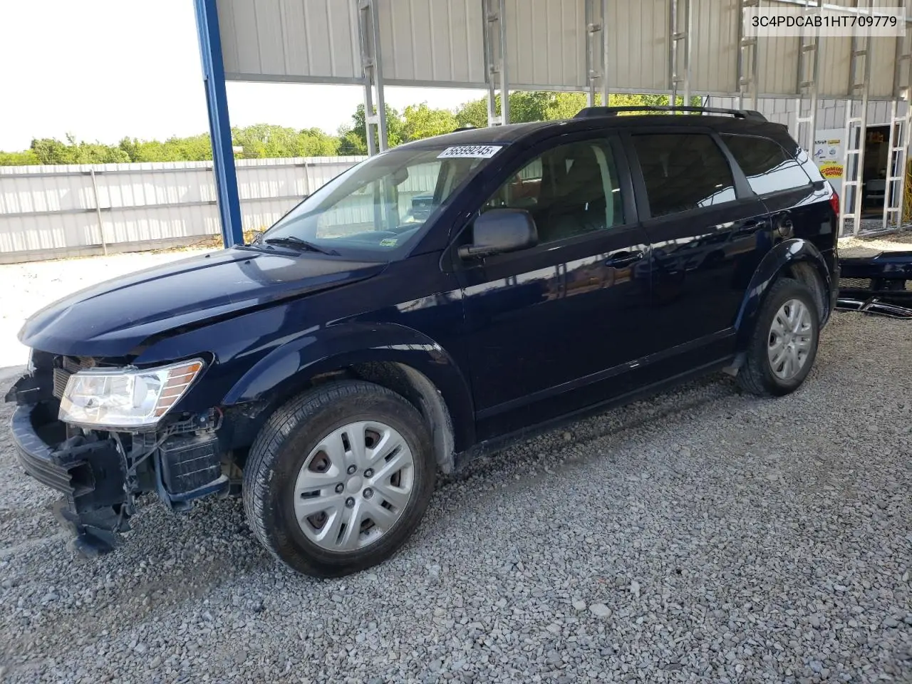 2017 Dodge Journey Se VIN: 3C4PDCAB1HT709779 Lot: 56599245
