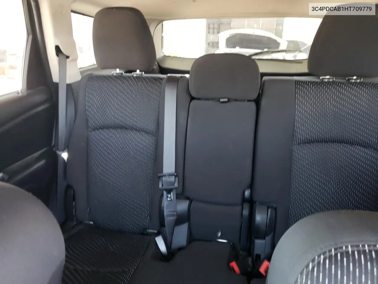 2017 Dodge Journey Se VIN: 3C4PDCAB1HT709779 Lot: 56599245
