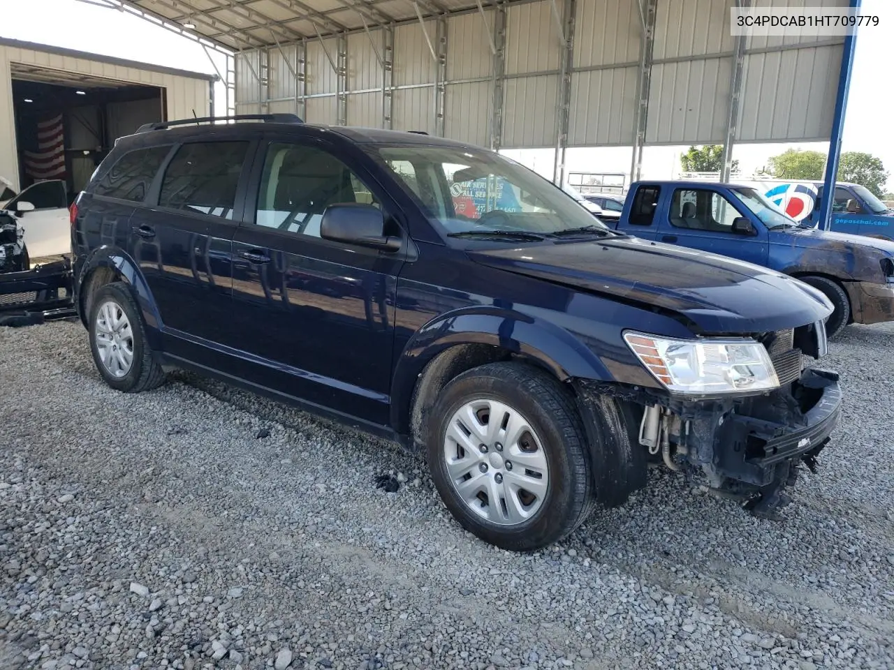 2017 Dodge Journey Se VIN: 3C4PDCAB1HT709779 Lot: 56599245