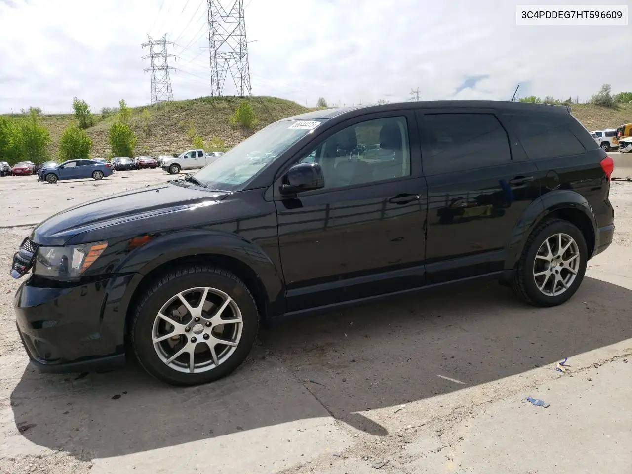 2017 Dodge Journey Gt VIN: 3C4PDDEG7HT596609 Lot: 56644475
