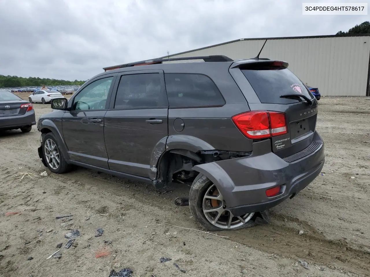 2017 Dodge Journey Gt VIN: 3C4PDDEG4HT578617 Lot: 56658625