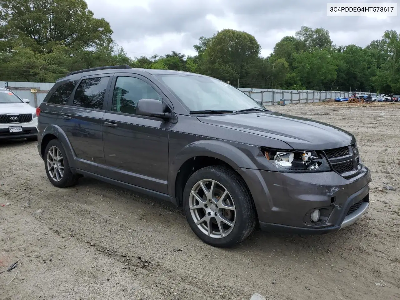 2017 Dodge Journey Gt VIN: 3C4PDDEG4HT578617 Lot: 56658625