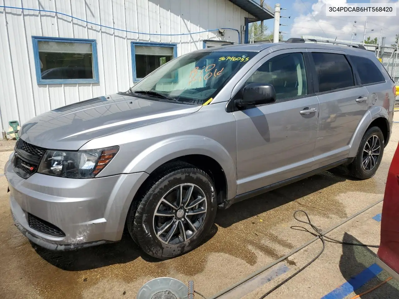 2017 Dodge Journey Se VIN: 3C4PDCAB6HT568420 Lot: 56746055