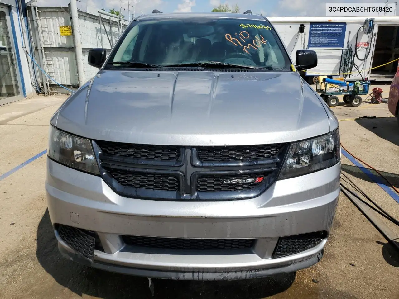 2017 Dodge Journey Se VIN: 3C4PDCAB6HT568420 Lot: 56746055