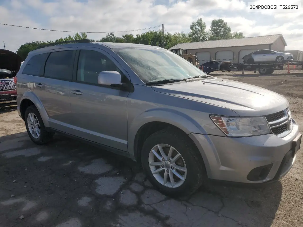 2017 Dodge Journey Sxt VIN: 3C4PDCBG5HT526573 Lot: 56756255