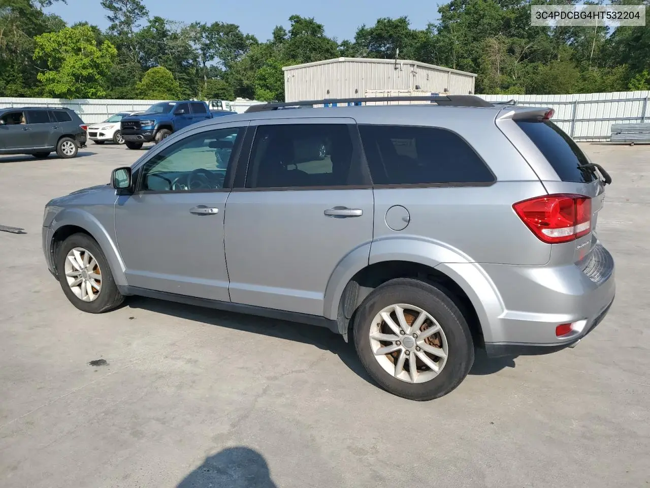 2017 Dodge Journey Sxt VIN: 3C4PDCBG4HT532204 Lot: 59081935
