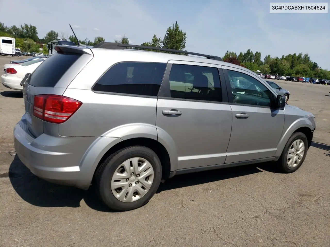 2017 Dodge Journey Se VIN: 3C4PDCABXHT504624 Lot: 61426045