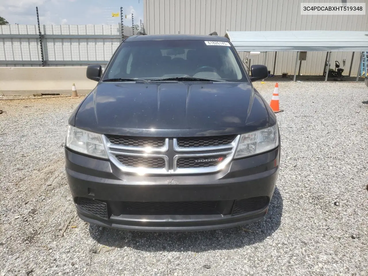 2017 Dodge Journey Se VIN: 3C4PDCABXHT519348 Lot: 61826145