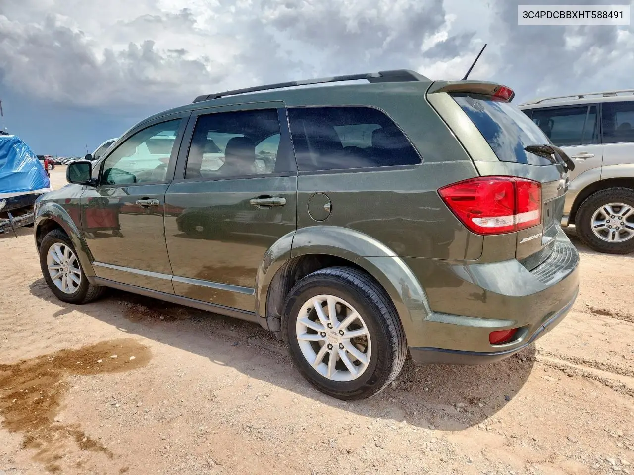 2017 Dodge Journey Sxt VIN: 3C4PDCBBXHT588491 Lot: 62495825