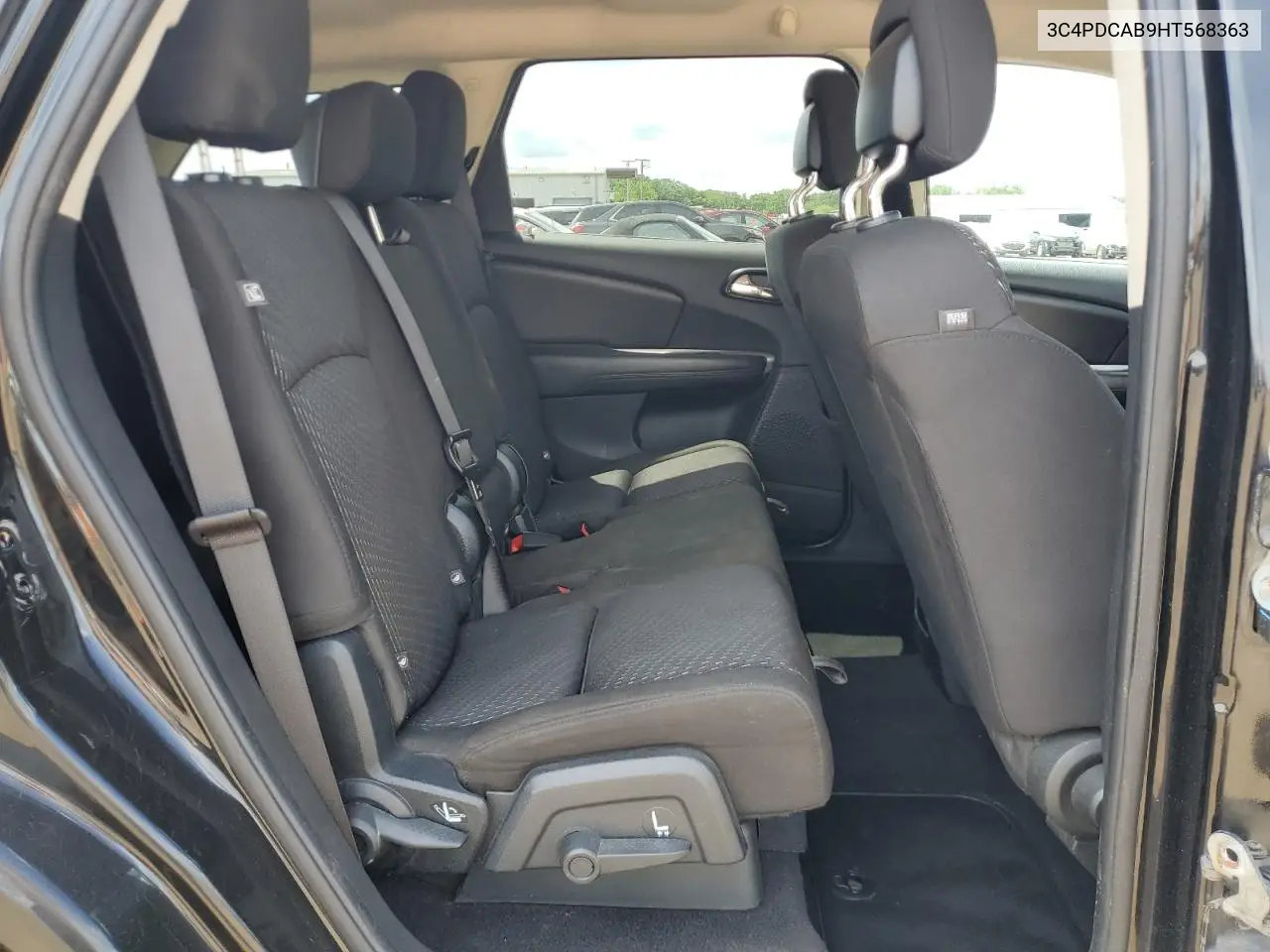 2017 Dodge Journey Se VIN: 3C4PDCAB9HT568363 Lot: 62709515
