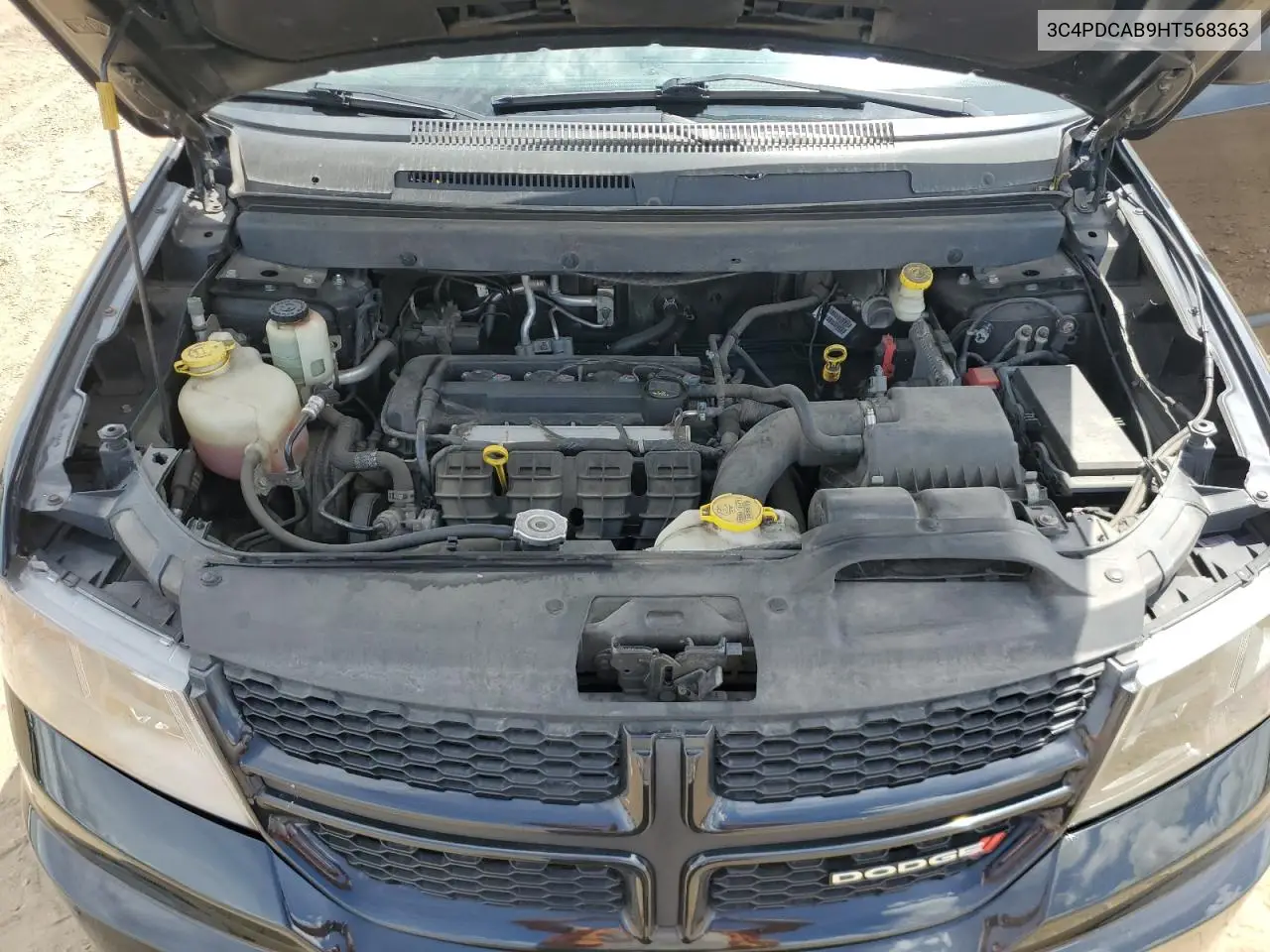 2017 Dodge Journey Se VIN: 3C4PDCAB9HT568363 Lot: 62709515