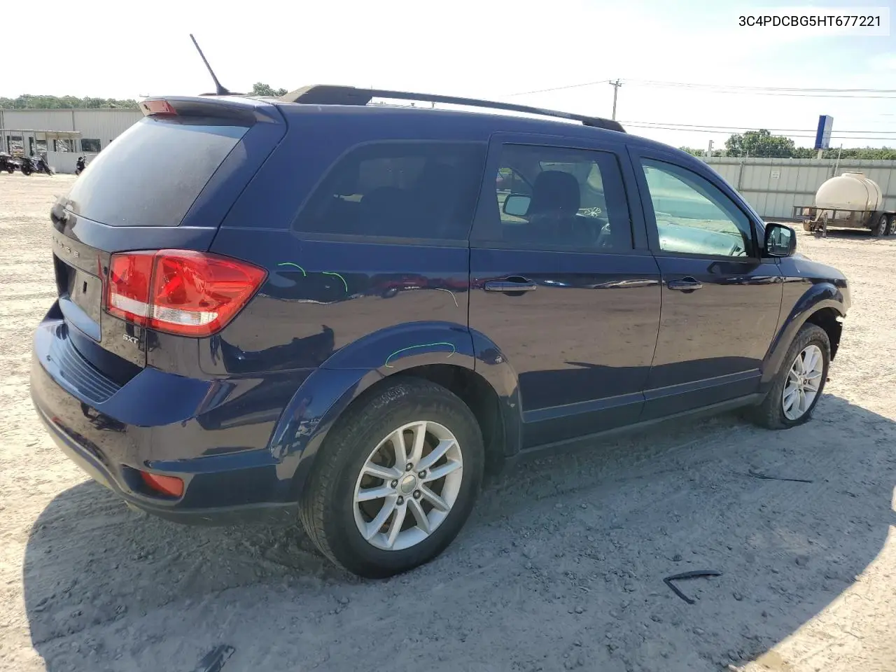 2017 Dodge Journey Sxt VIN: 3C4PDCBG5HT677221 Lot: 62757745