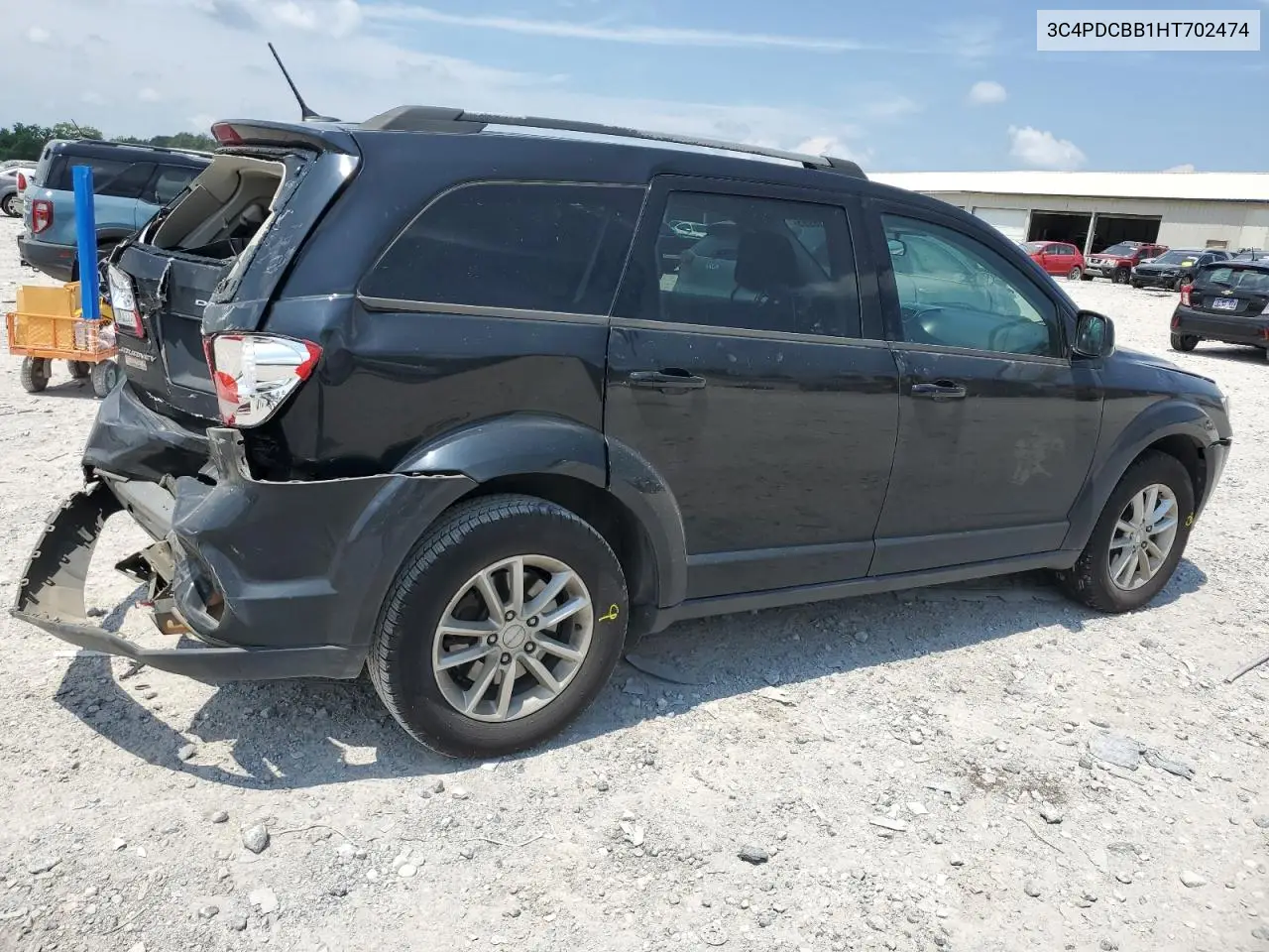 2017 Dodge Journey Sxt VIN: 3C4PDCBB1HT702474 Lot: 62908995