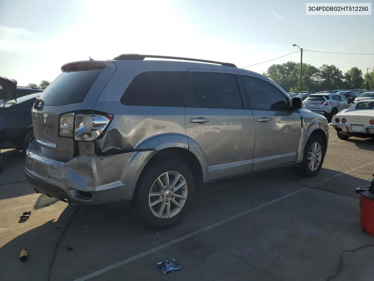 2017 Dodge Journey Sxt VIN: 3C4PDDBG2HT512250 Lot: 62933005