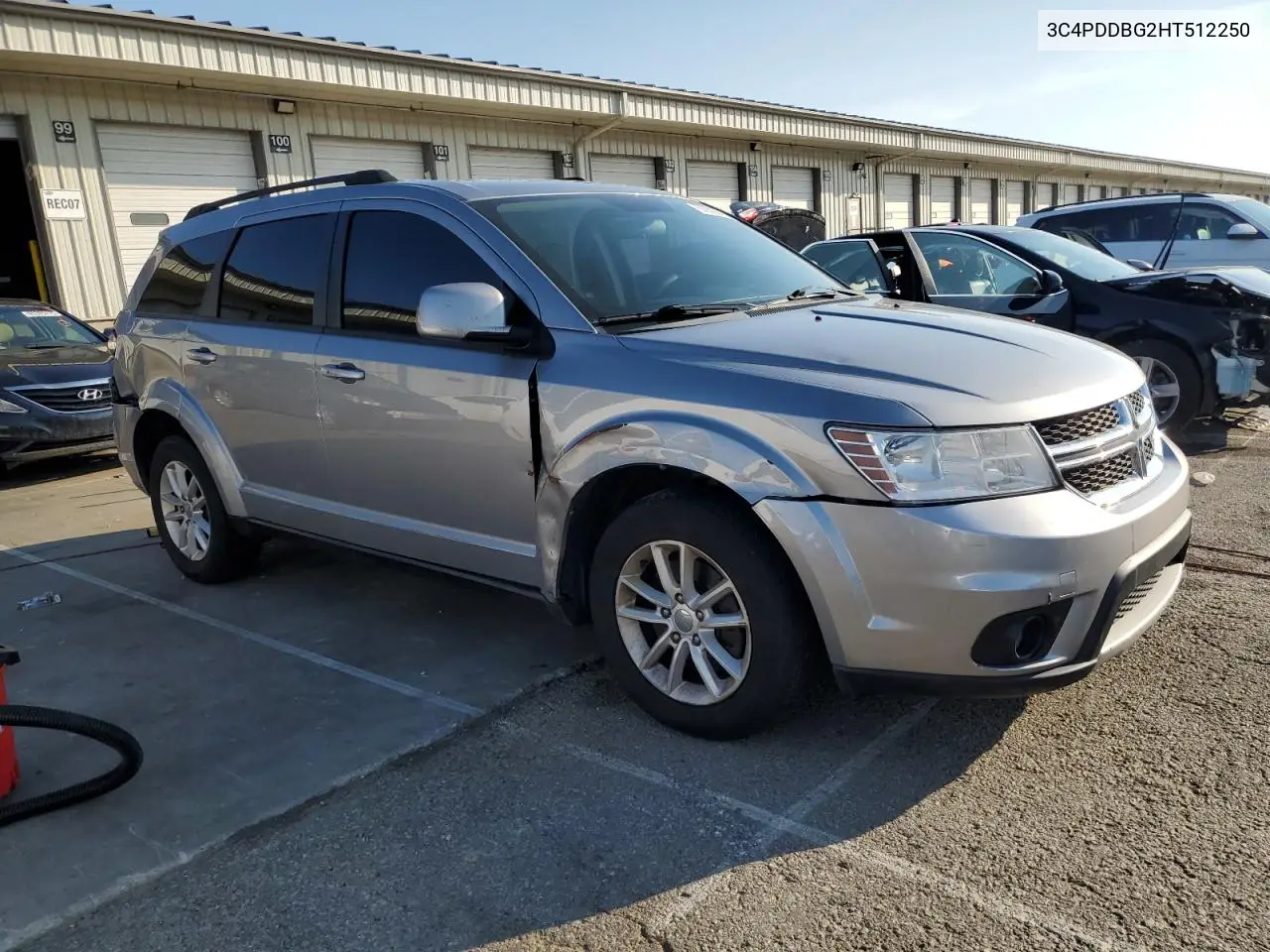 2017 Dodge Journey Sxt VIN: 3C4PDDBG2HT512250 Lot: 62933005