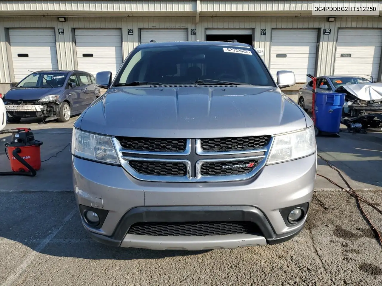2017 Dodge Journey Sxt VIN: 3C4PDDBG2HT512250 Lot: 62933005