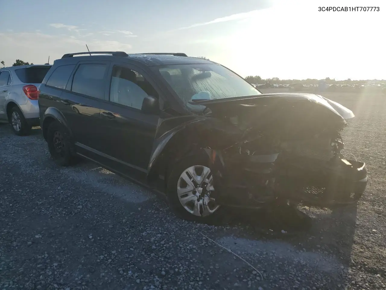 2017 Dodge Journey Se VIN: 3C4PDCAB1HT707773 Lot: 65551705