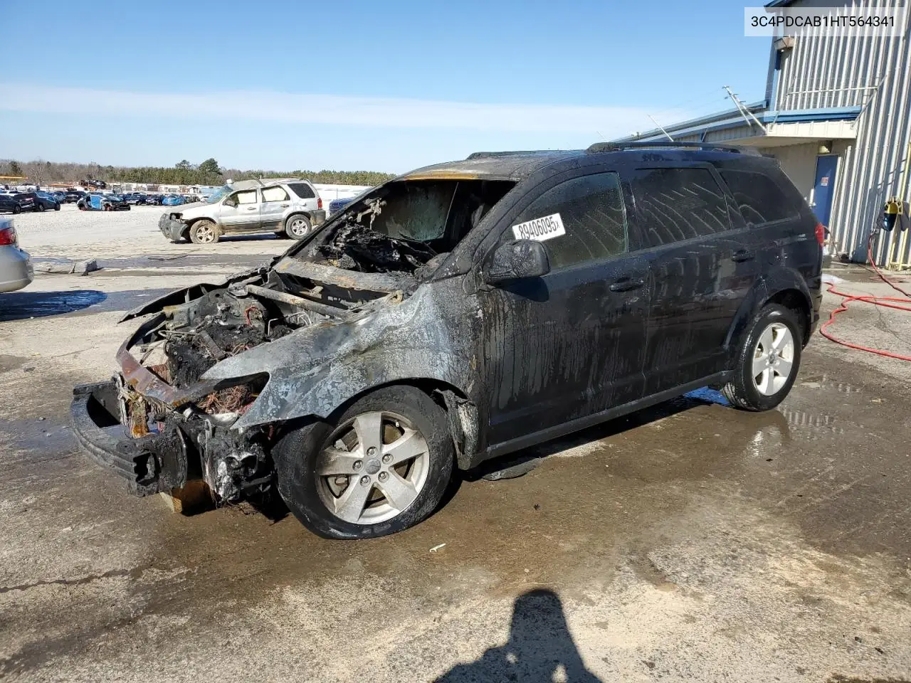 2017 Dodge Journey Se VIN: 3C4PDCAB1HT564341 Lot: 89406095