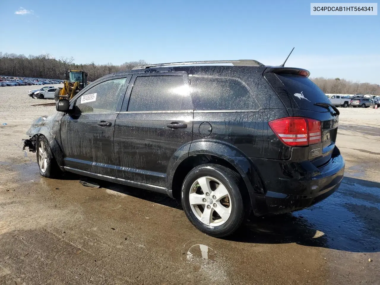 2017 Dodge Journey Se VIN: 3C4PDCAB1HT564341 Lot: 89406095