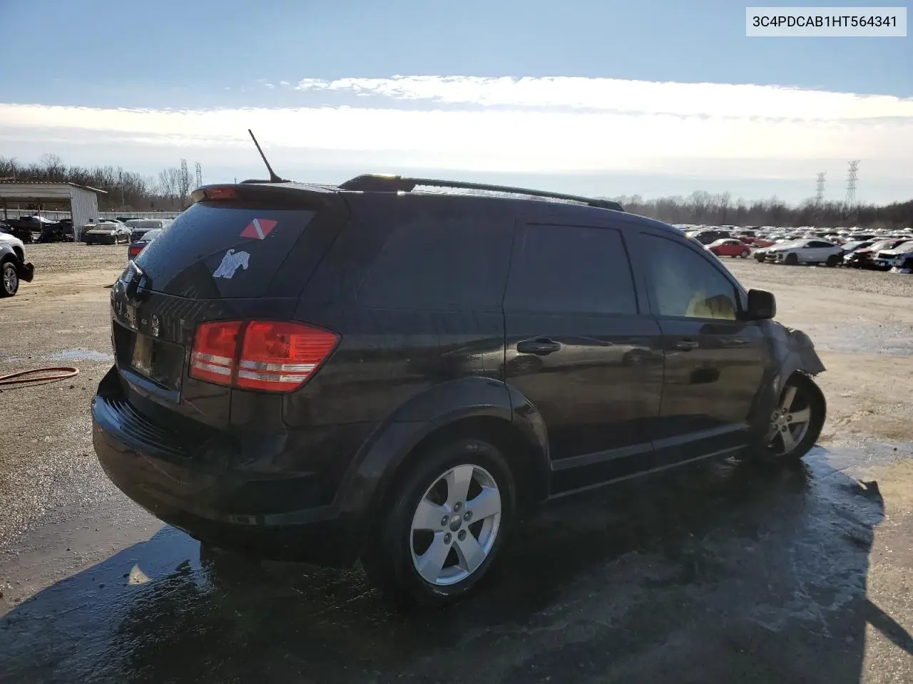 2017 Dodge Journey Se VIN: 3C4PDCAB1HT564341 Lot: 89406095