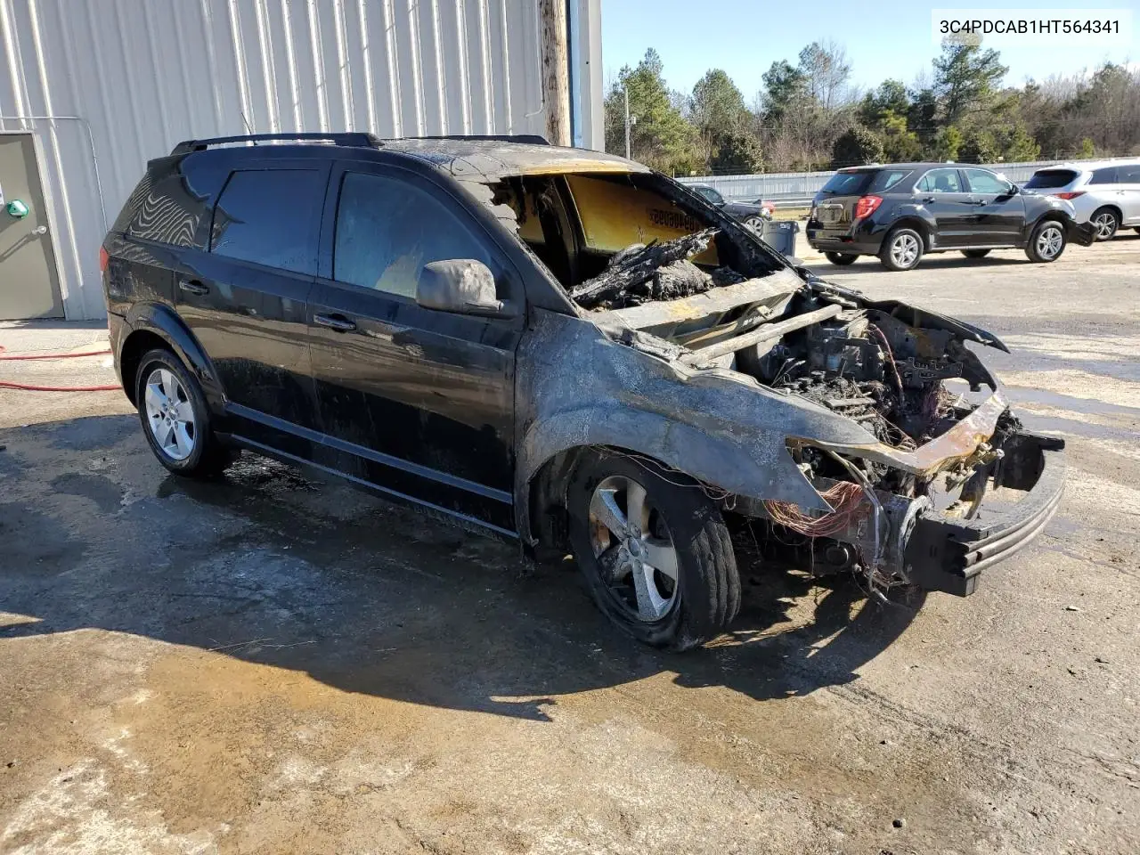 2017 Dodge Journey Se VIN: 3C4PDCAB1HT564341 Lot: 89406095