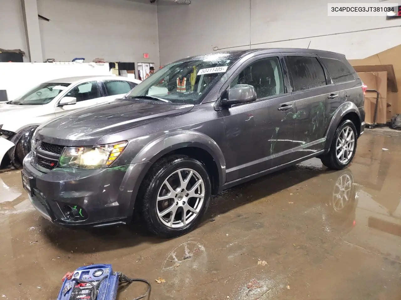2018 Dodge Journey Gt VIN: 3C4PDCEG3JT381034 Lot: 50411405