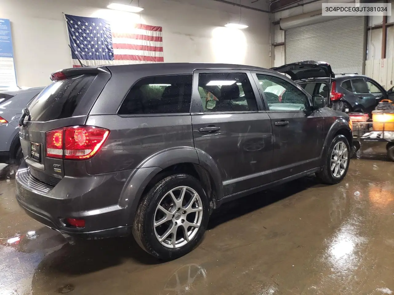 2018 Dodge Journey Gt VIN: 3C4PDCEG3JT381034 Lot: 50411405