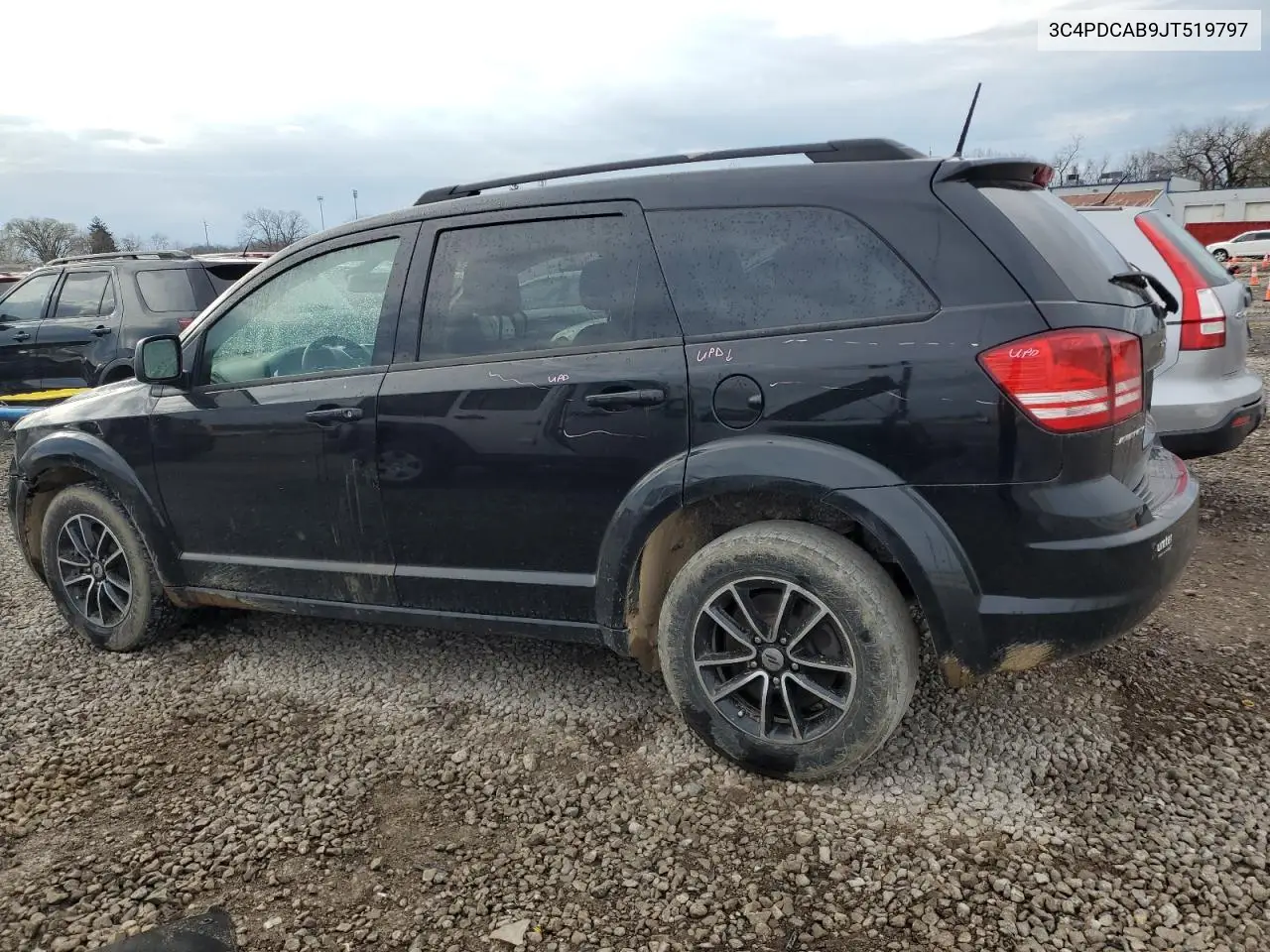 2018 Dodge Journey Se VIN: 3C4PDCAB9JT519797 Lot: 50631895