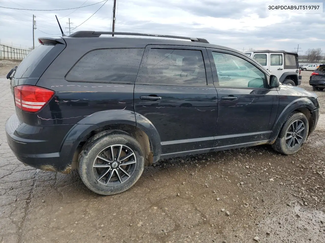 2018 Dodge Journey Se VIN: 3C4PDCAB9JT519797 Lot: 50631895