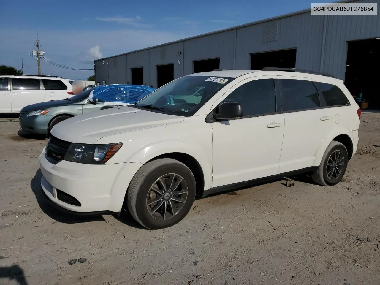 2018 Dodge Journey Se VIN: 3C4PDCAB6JT276854 Lot: 54654715