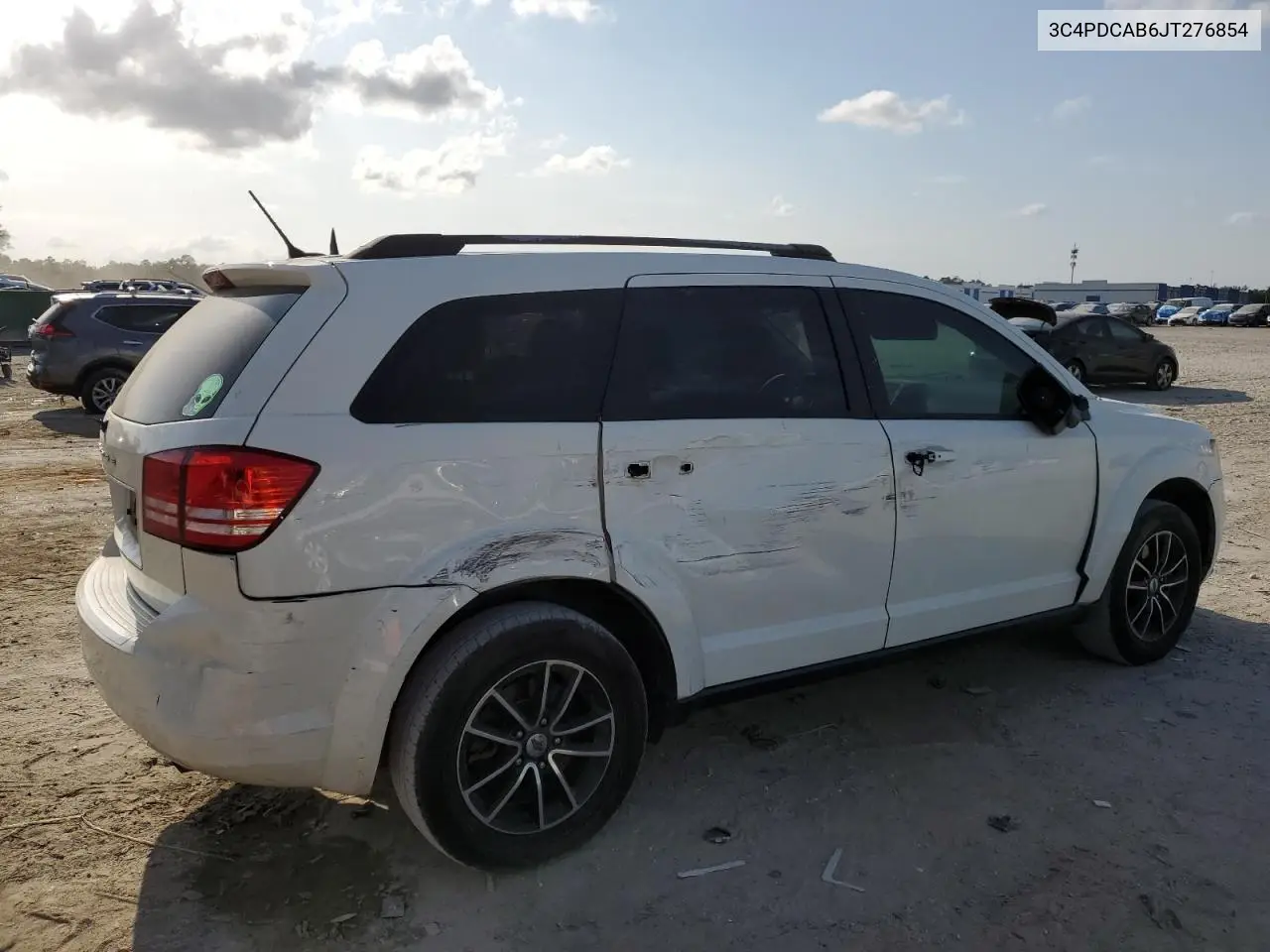 2018 Dodge Journey Se VIN: 3C4PDCAB6JT276854 Lot: 54654715