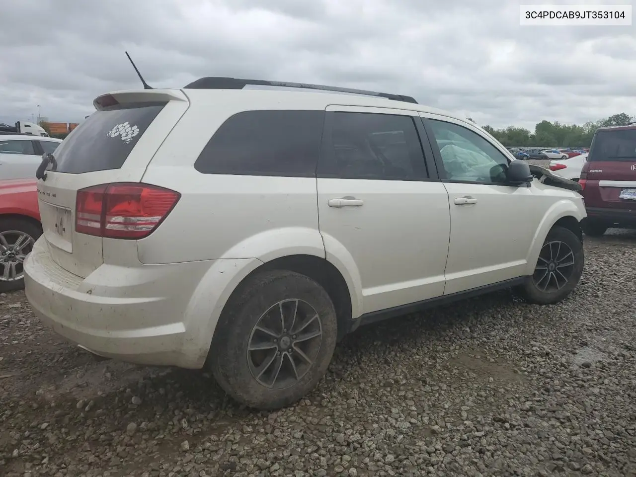 2018 Dodge Journey Se VIN: 3C4PDCAB9JT353104 Lot: 56369725