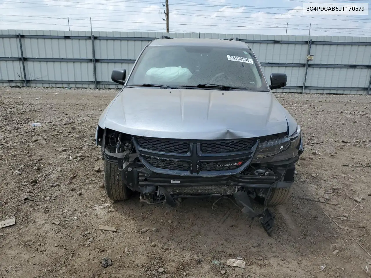 2018 Dodge Journey Se VIN: 3C4PDCAB6JT170579 Lot: 56503595