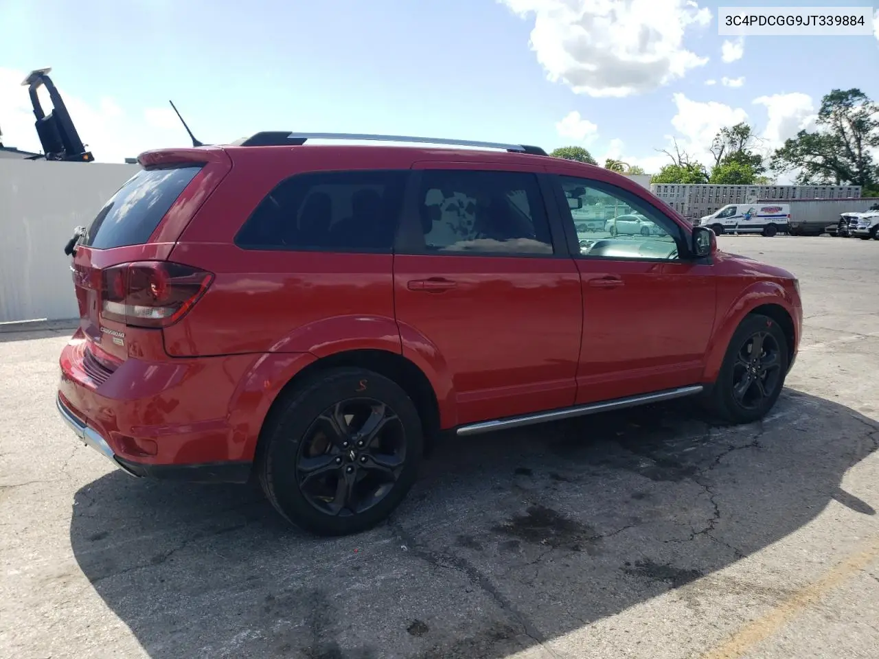 2018 Dodge Journey Crossroad VIN: 3C4PDCGG9JT339884 Lot: 56761815