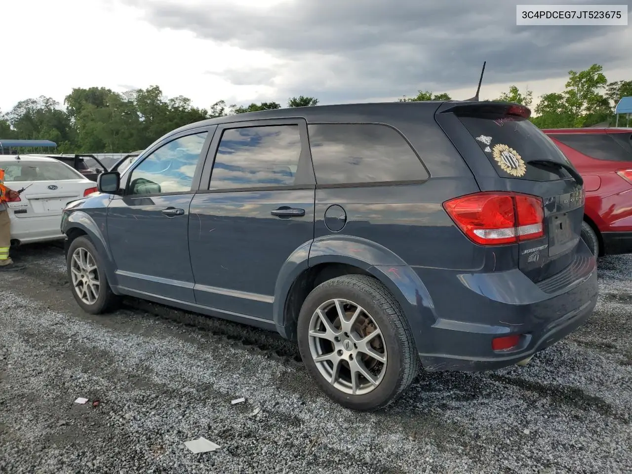 2018 Dodge Journey Gt VIN: 3C4PDCEG7JT523675 Lot: 56852695