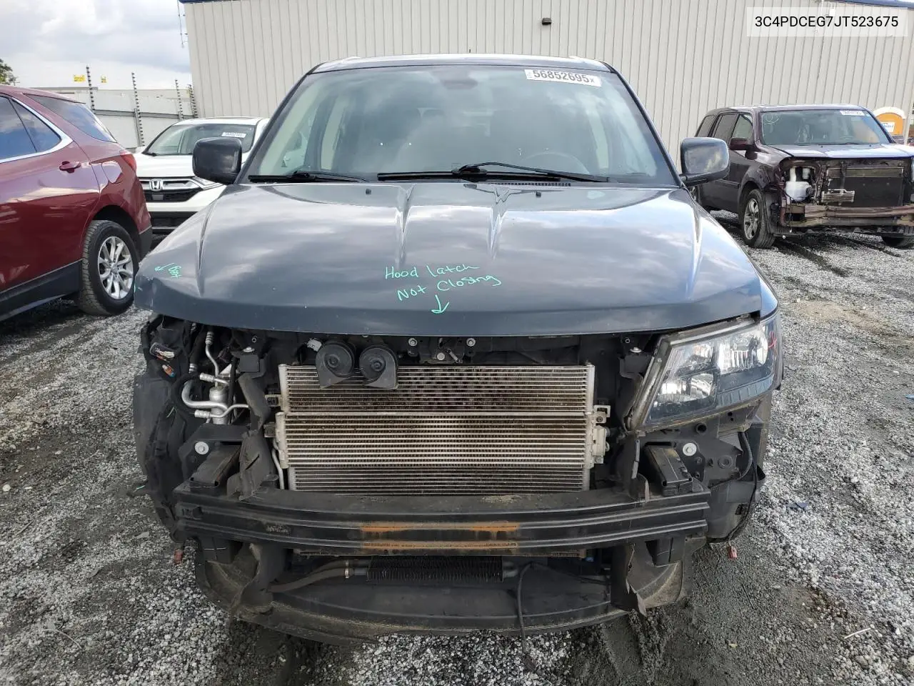 2018 Dodge Journey Gt VIN: 3C4PDCEG7JT523675 Lot: 56852695