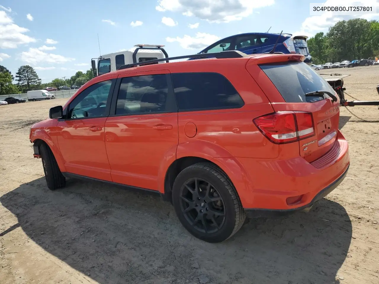 2018 Dodge Journey Sxt VIN: 3C4PDDBG0JT257801 Lot: 56919795