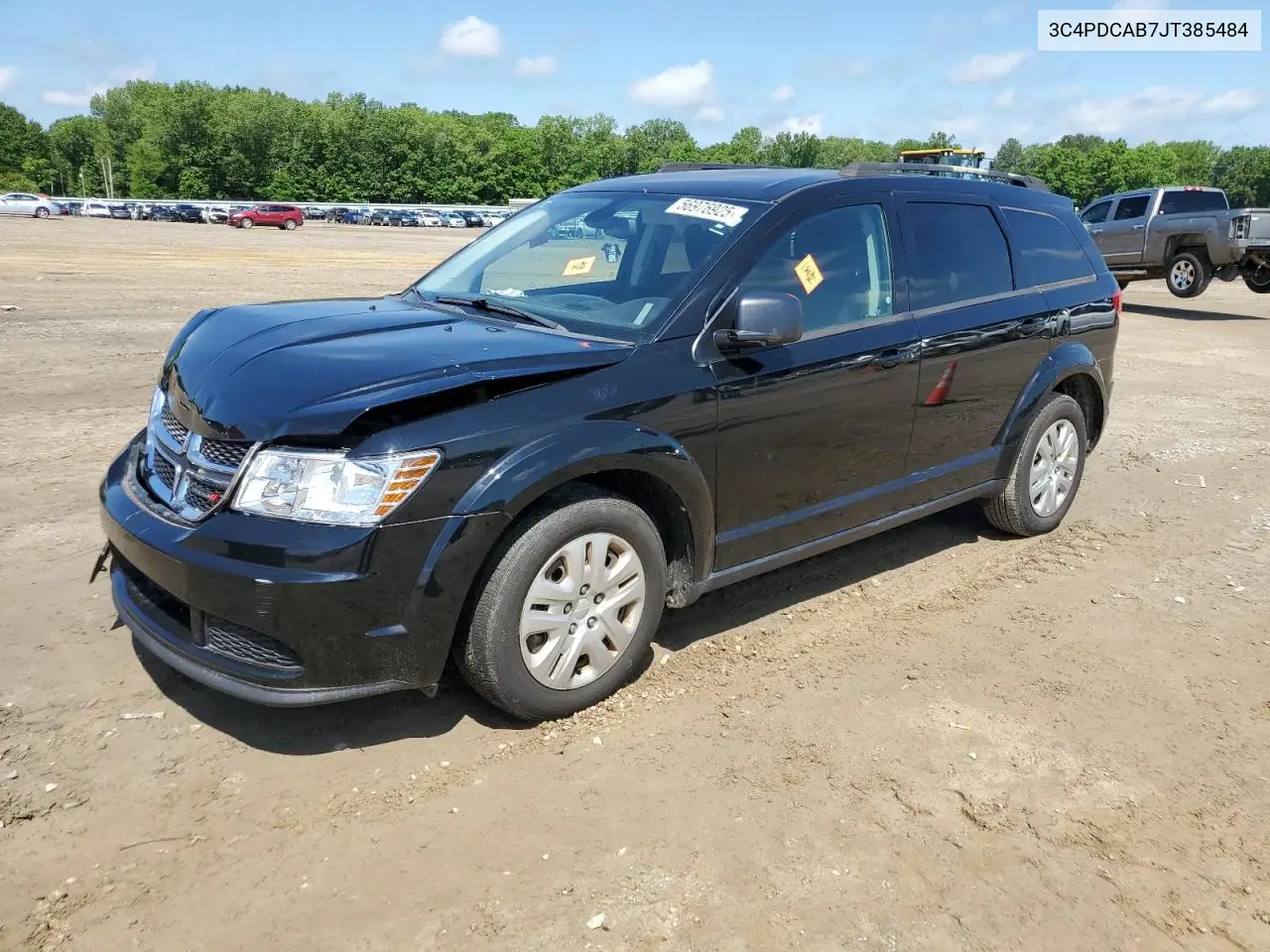 2018 Dodge Journey Se VIN: 3C4PDCAB7JT385484 Lot: 56976925